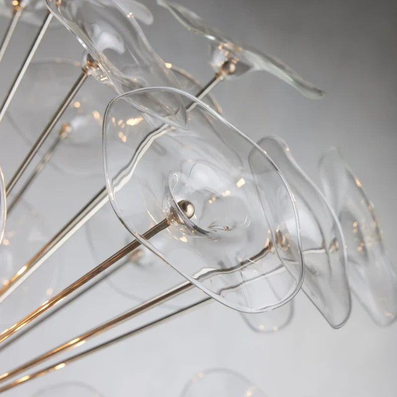 Lili  Glass Round  Chandelier