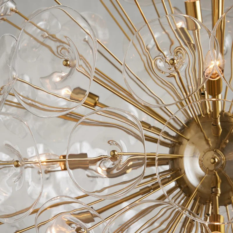 Lili  Glass Round  Chandelier