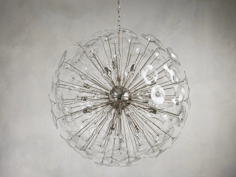 Lili  Glass Round  Chandelier