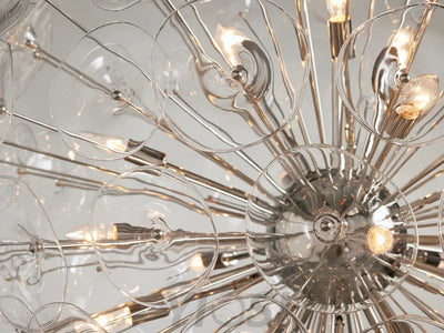 Lili  Glass Round  Chandelier