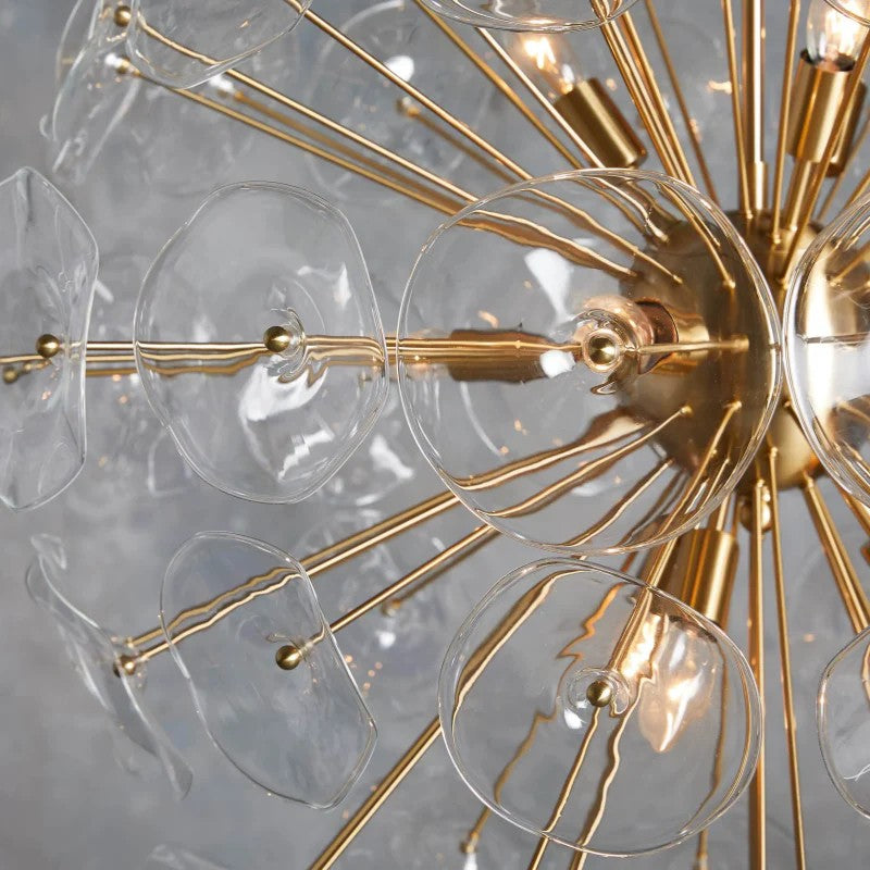 Lili  Glass Round  Chandelier