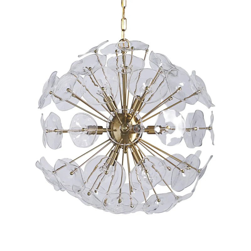 Lili  Glass Round  Chandelier