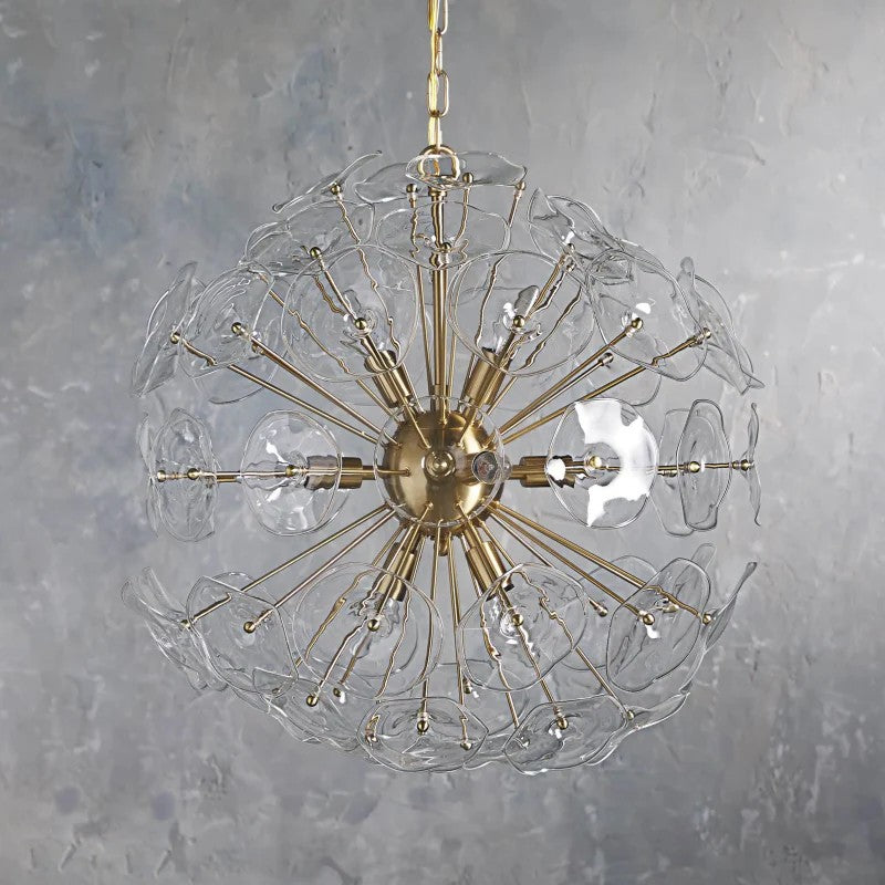 Lili  Glass Round  Chandelier