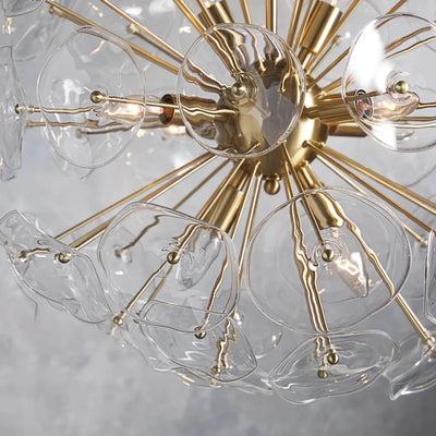 Lili  Glass Round  Chandelier