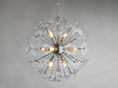 Lili  Glass Round  Chandelier