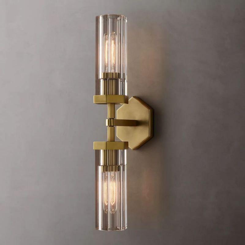 Adam Polygonal Crystal Series Wall Sconce