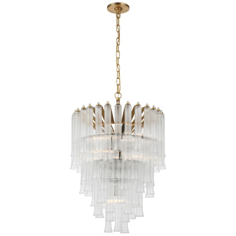 Coreli Small Waterfall Chandelier 20.5"D