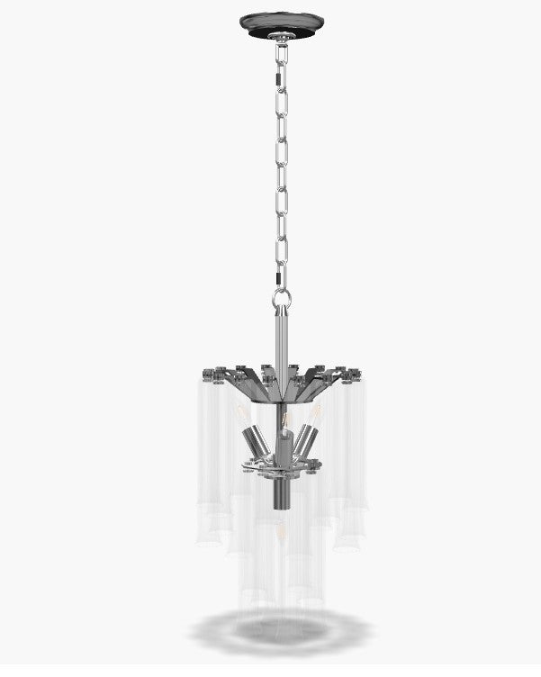 Coreli Petite Waterfall Chandelier 12"D