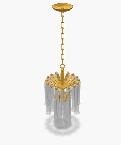 Coreli Petite Waterfall Chandelier 12"D