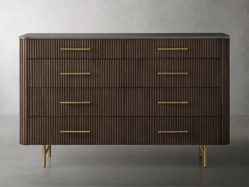 Dianie Eight Drawer Dresser