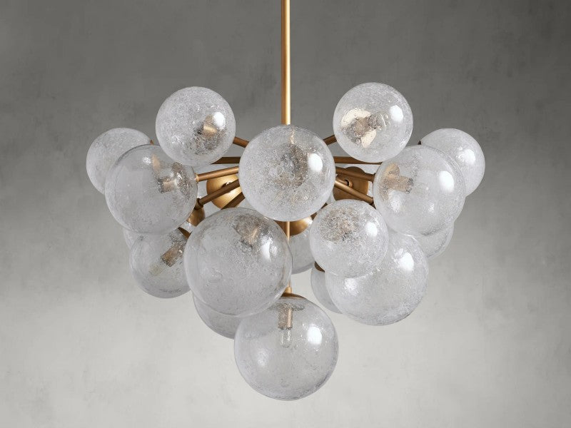 Mandoza Glass Chandelier