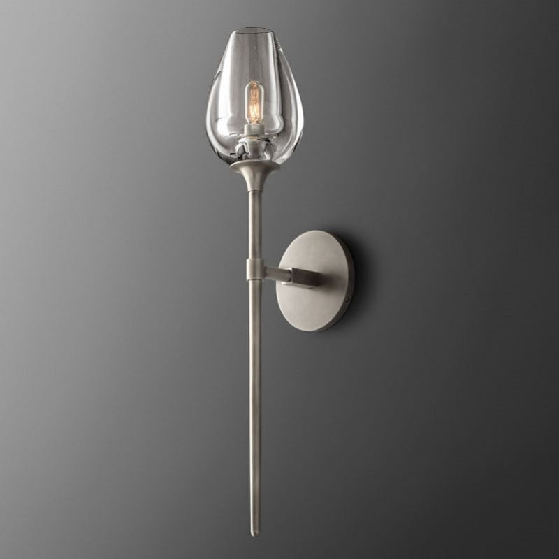 Maria Tulip Glass Grand Wall Sconce