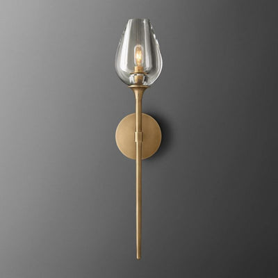 Maria Tulip Glass Grand Wall Sconce