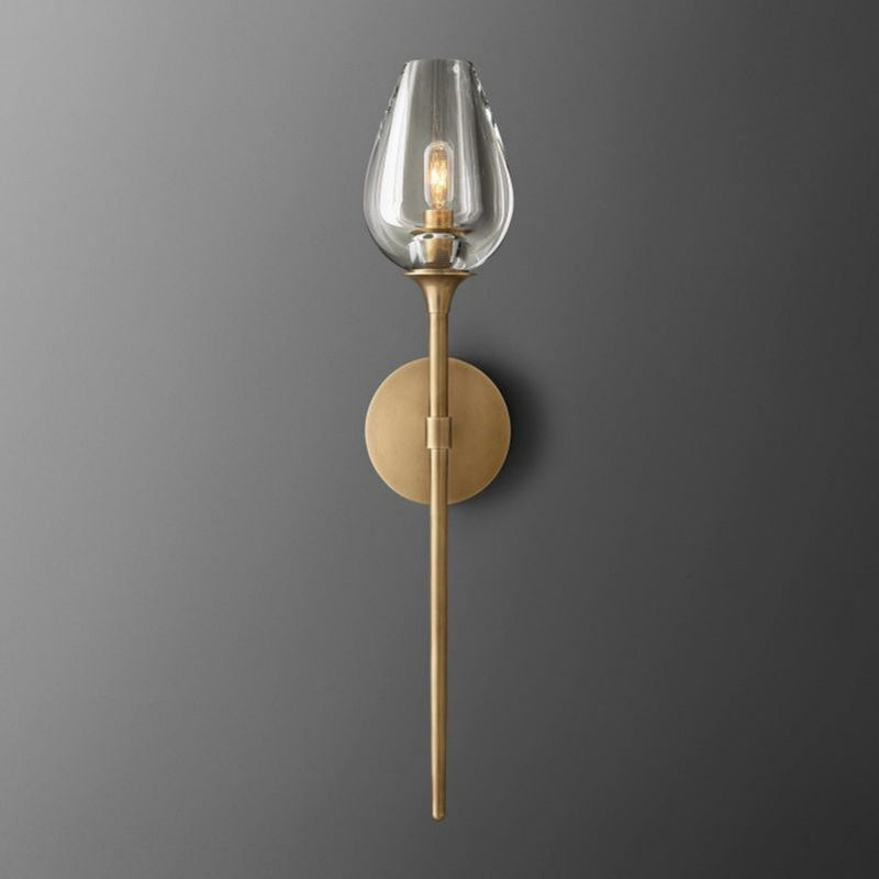 Maria Tulip Glass Grand Wall Sconce