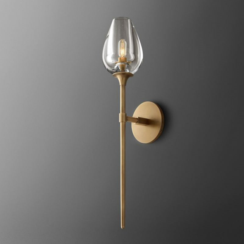 Maria Tulip Glass Grand Wall Sconce