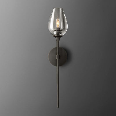 Maria Tulip Glass Grand Wall Sconce