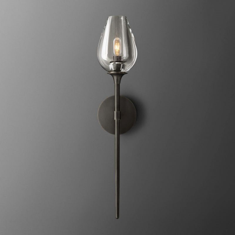 Maria Tulip Glass Grand Wall Sconce