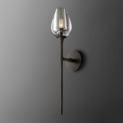 Maria Tulip Glass Grand Wall Sconce