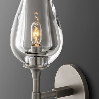 Maria Tulip Glass Single Sconce