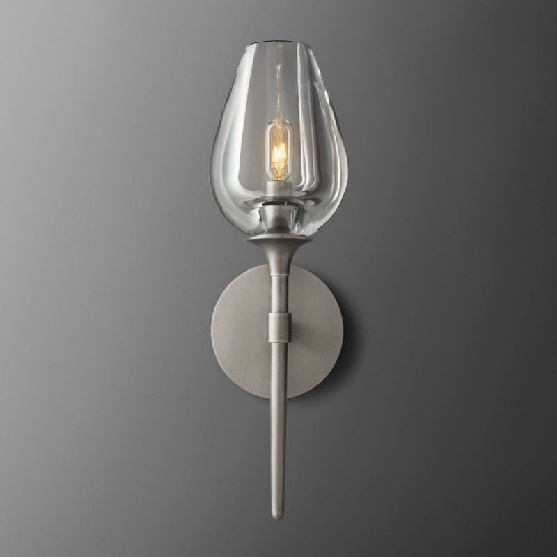 Maria Tulip Glass Single Sconce