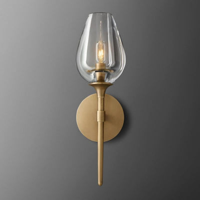Maria Tulip Glass Single Sconce