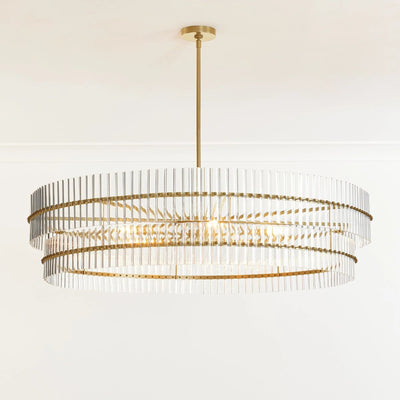 Marlly Glass  Round Chandelier