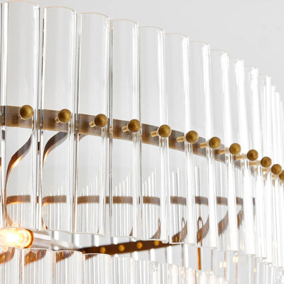 Marlly Glass  Round Chandelier