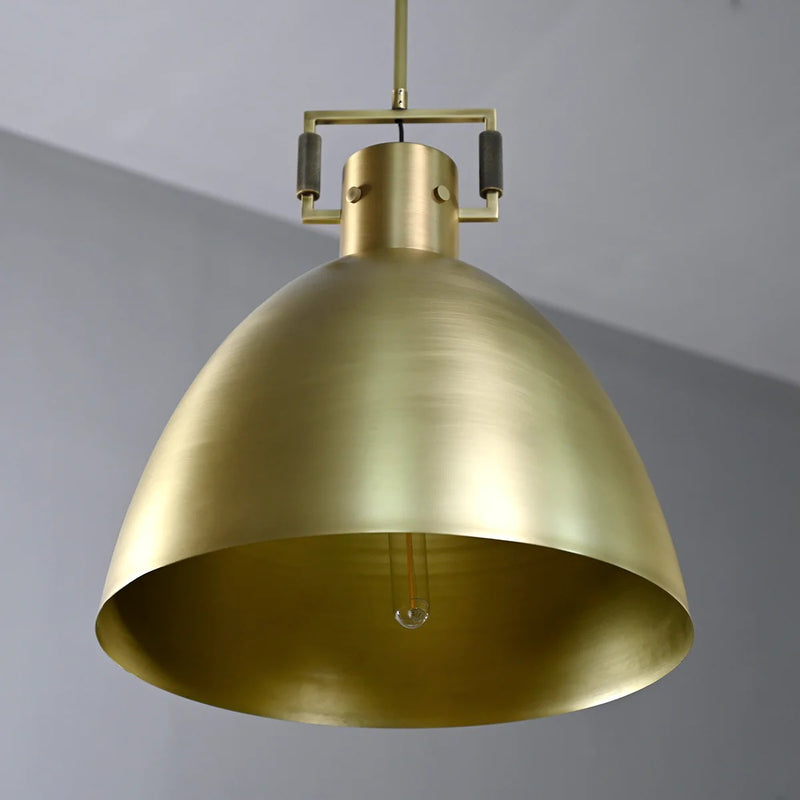 Miranda Brass Cloche Pendant  10″ 14″ 18″