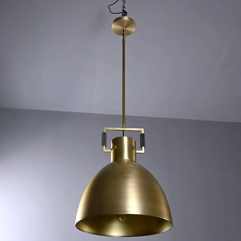 Miranda Brass Cloche Pendant  10″ 14″ 18″