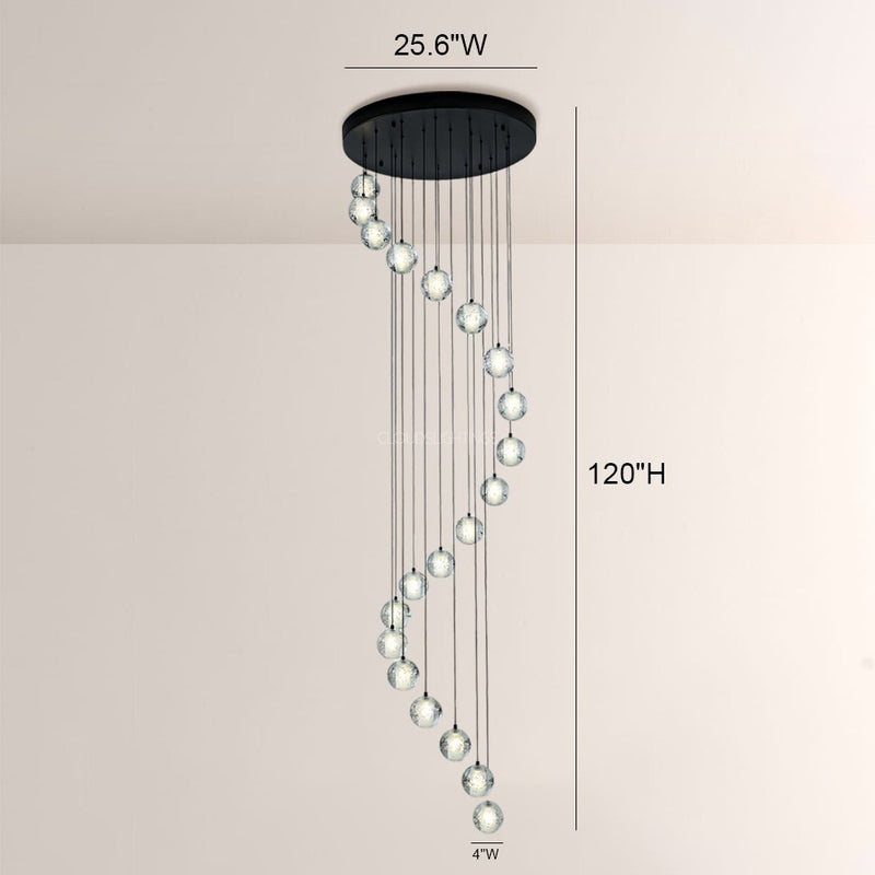 Modern Pearl Ball Ceiling Chandelier