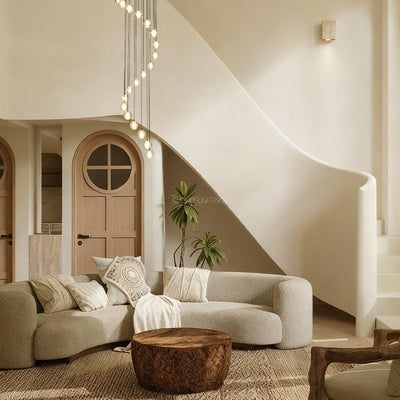 Modern Pearl Ball Ceiling Chandelier