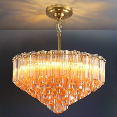 Modern Round Dining Room Chandelier 30"D