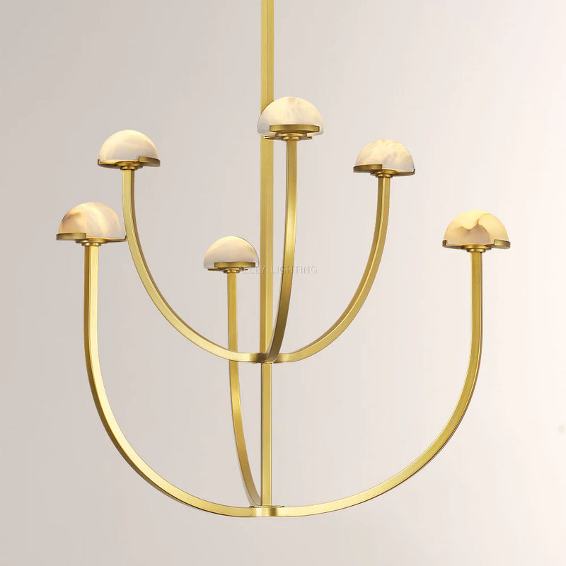 Pedra Round Chandelier 32"
