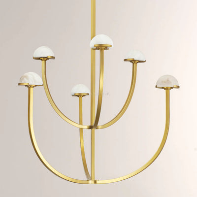 Pedra Round Chandelier 32"