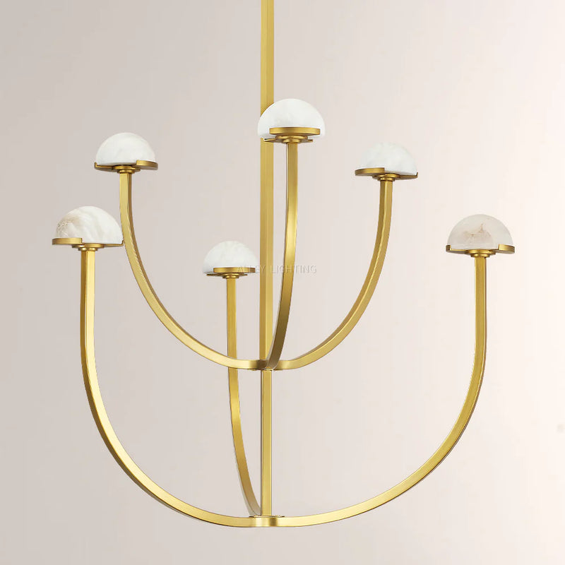 Pedra Round Chandelier 32"