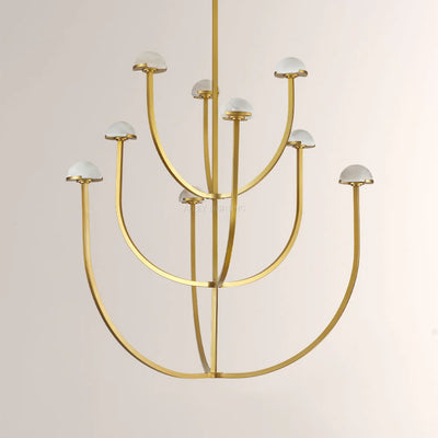Pedra Round Chandelier 40"