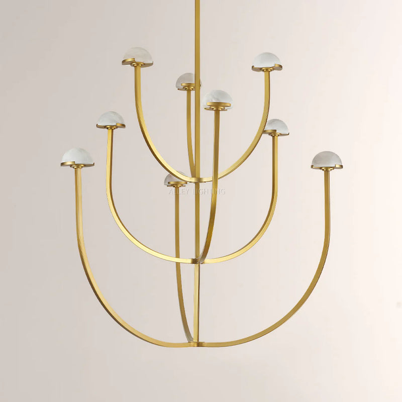Pedra Round Chandelier 40"