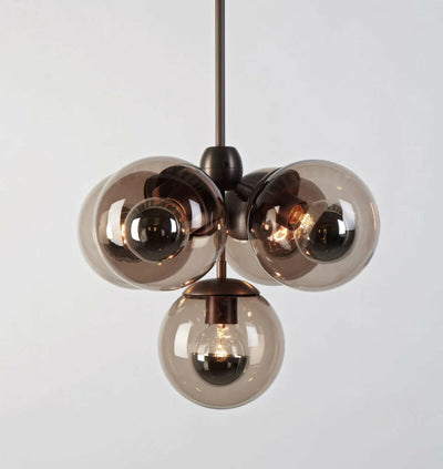 Mono Chandelier -5 Glass  Ball