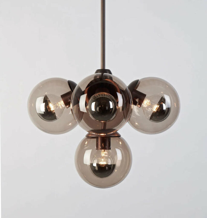 Mono Chandelier -5 Glass  Ball