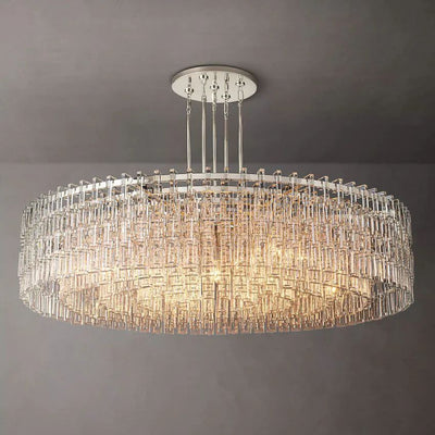 Noble Round Crystal Chandelier