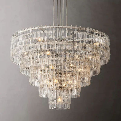 Noble Round Crystal Chandelier