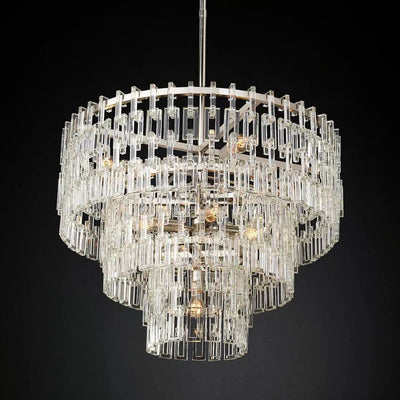 Noble Round Crystal Chandelier