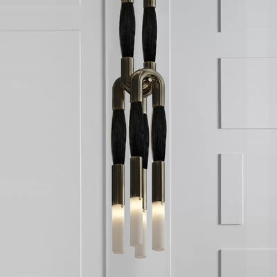 Horse Hair Pendant Light