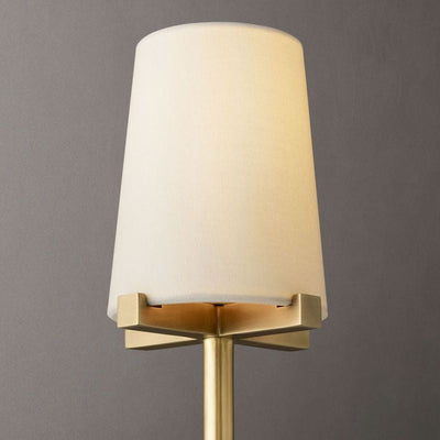 Kuseau Fabric Shade Floor Lamp - thebelacan