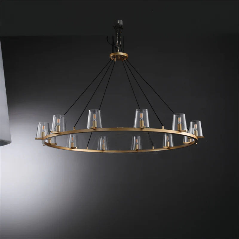 Palo Glass Chandelier