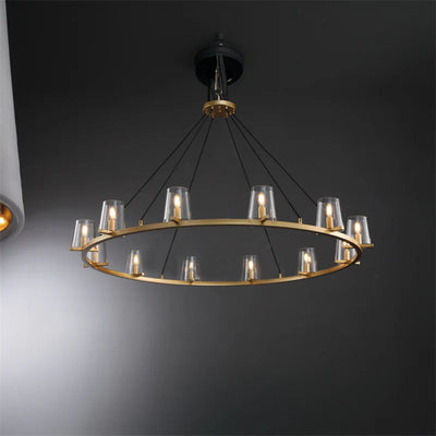 Palo Glass Chandelier