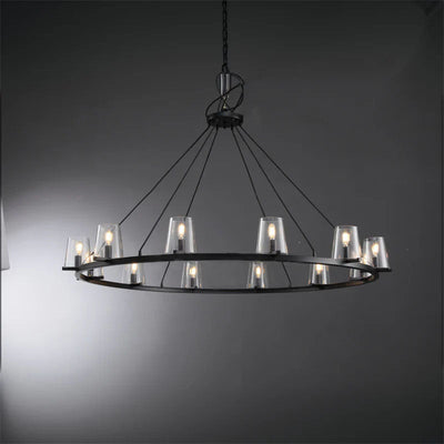 Palo Glass Chandelier