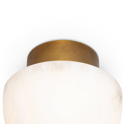 Alabaster Parker  Flush Mount Ceiling Light