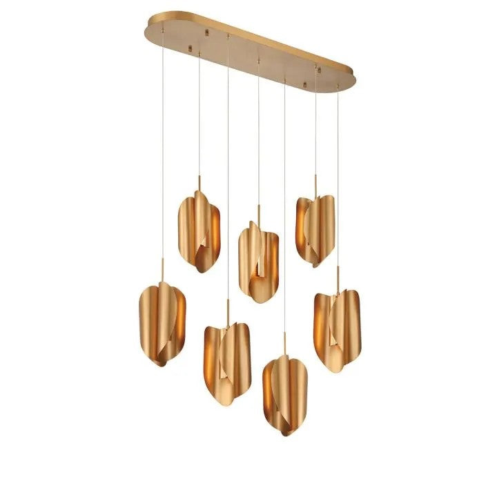 Prototilo Oval 7-Light Chandelier