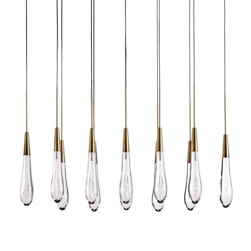 Raindrop Linear Chandelier